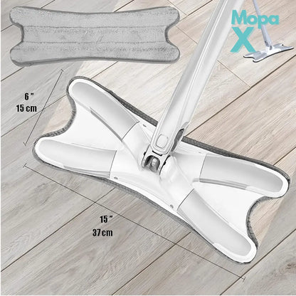 MOPA X™ - La mopa autoescurrible que piensa por ti: Limpia en la mitad del tiempo y dedica más a lo que realmente importa, TU FAMILIA.