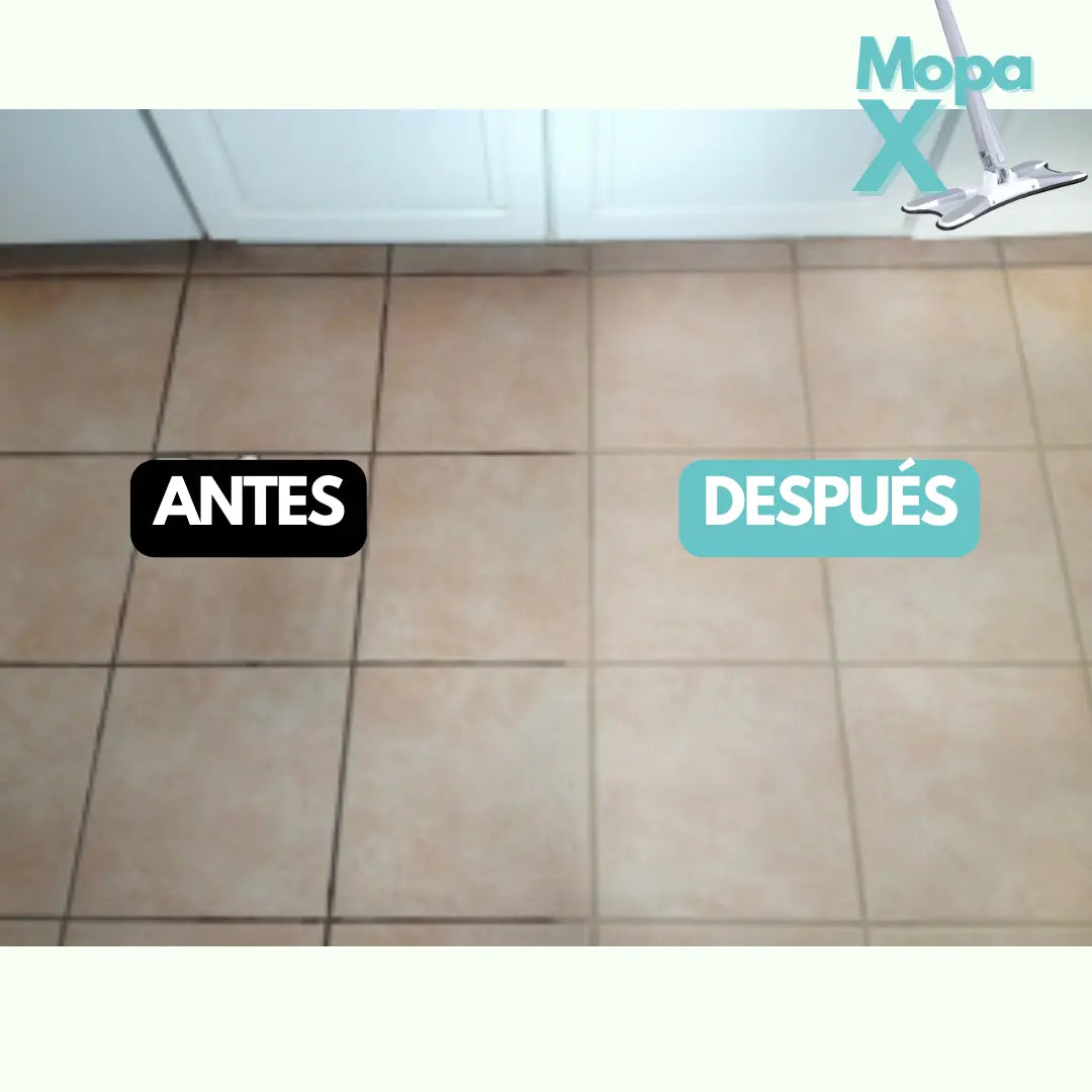 MOPA X™ - La mopa autoescurrible que piensa por ti: Limpia en la mitad del tiempo y dedica más a lo que realmente importa, TU FAMILIA.