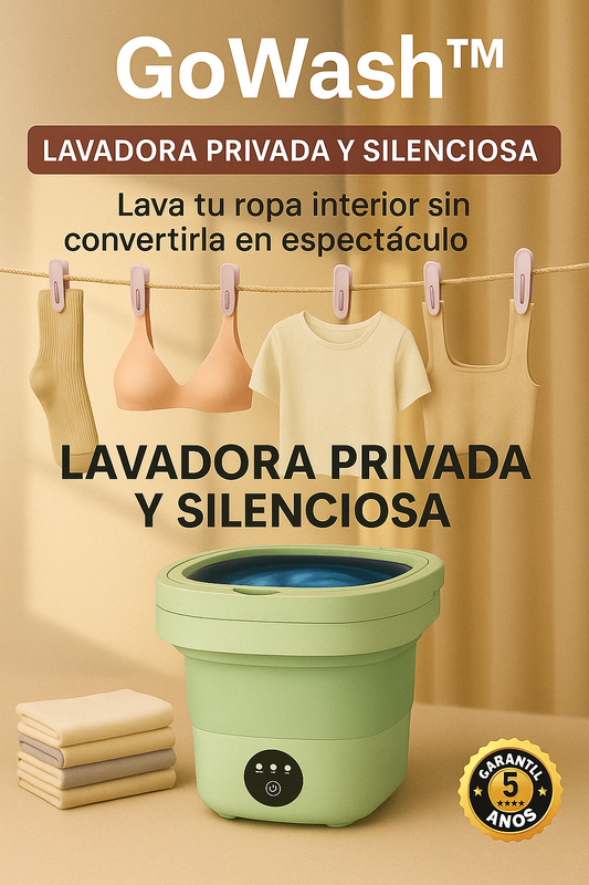 GoWash™ - Lava tu ropa interior en privado, rápido y sin dramas 5